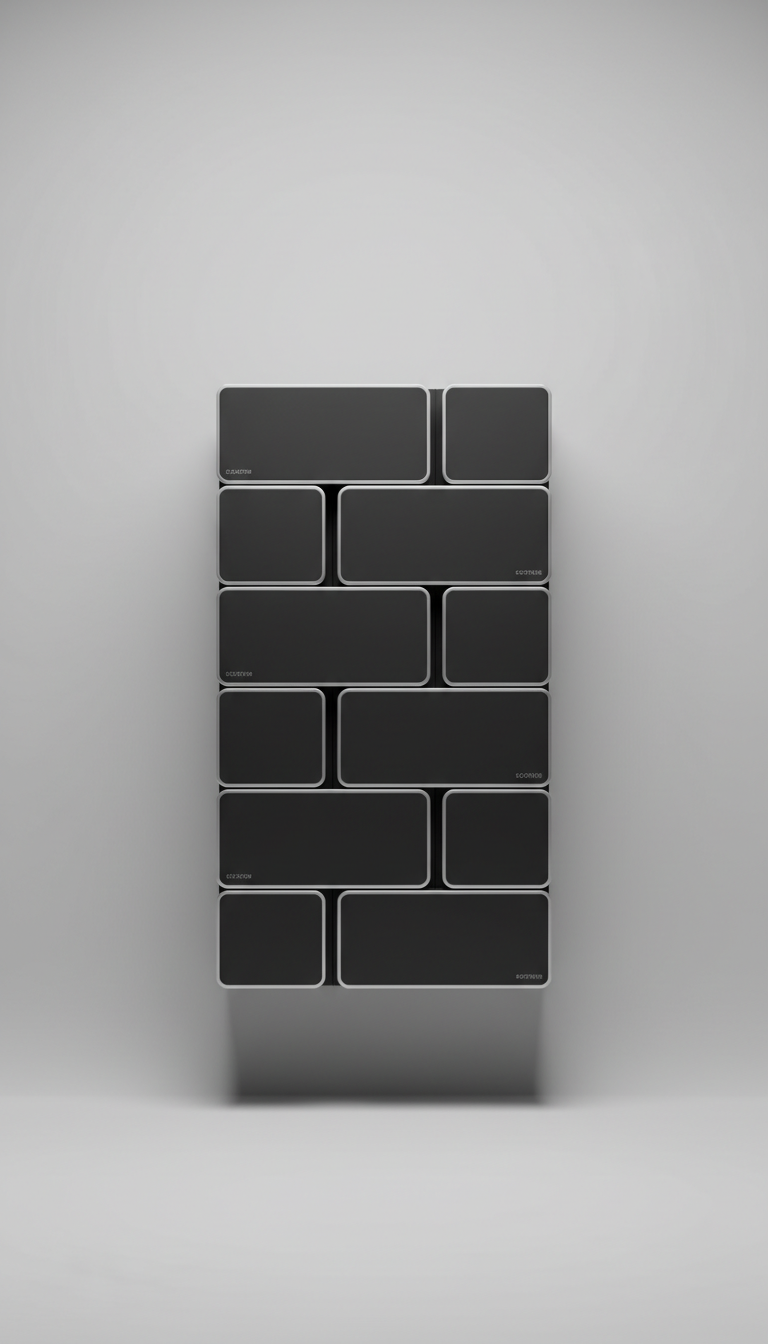 Modular Wall-Mounted Battery Storage