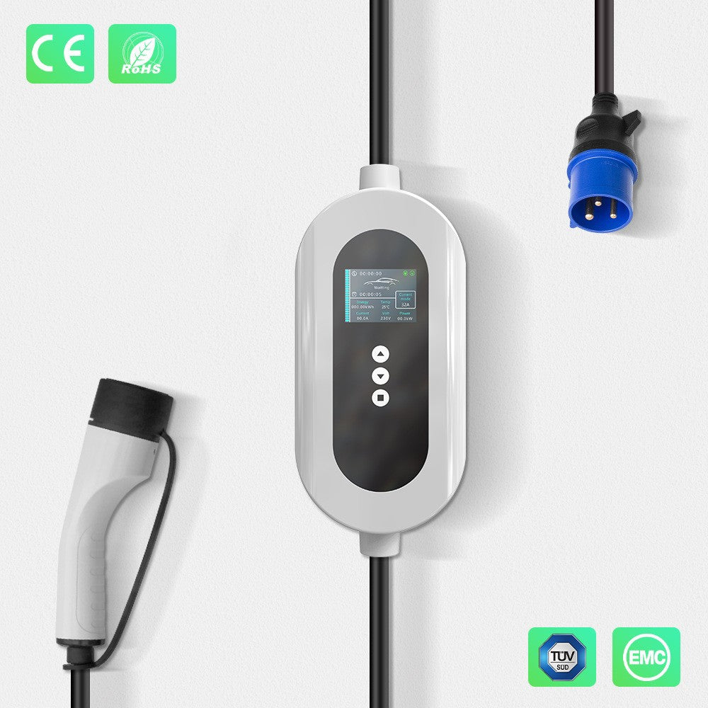 European standard charging gun7KWNew energy vehicle AC chargertype2EVchargerCross-border charging station